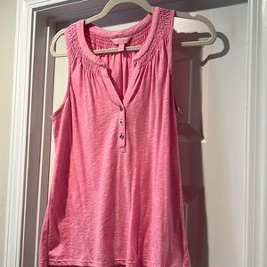 Pink 💕 Lilly Pulitzer Essie Top Size Small